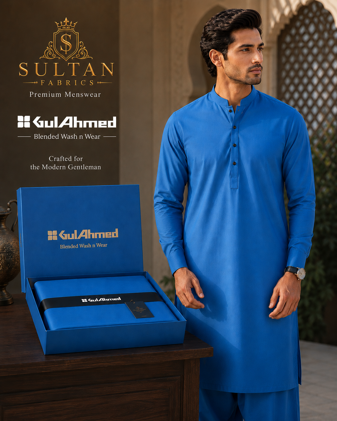 Unstitched Wash & Wear - Royal Ferozi
