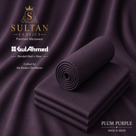 Unstitched Wash & Wear - Purple
