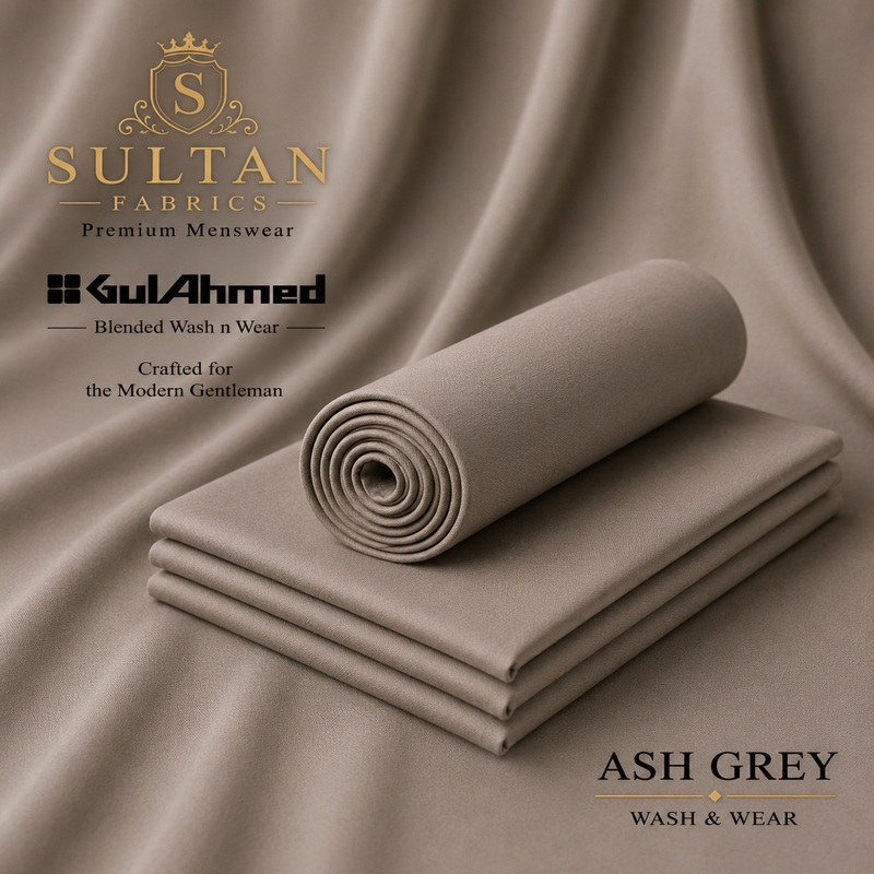 Unstitched Wash & Wear - Ash Grey