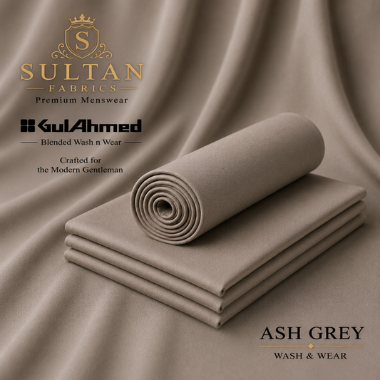 Unstitched Wash & Wear - Ash Grey