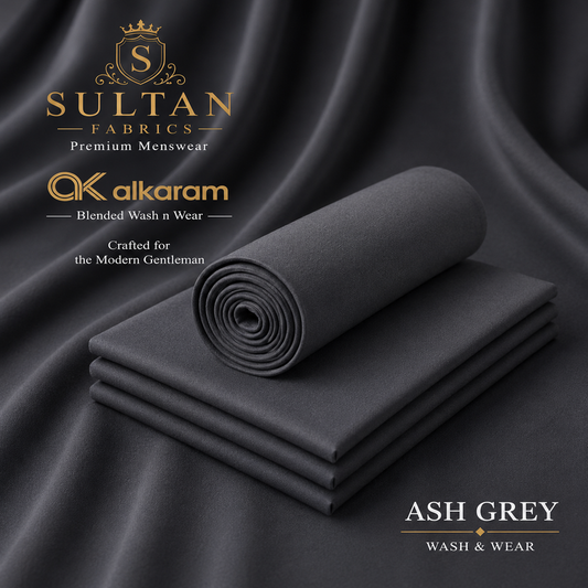 Unstitched Wash & Wear - Charcoal Grey